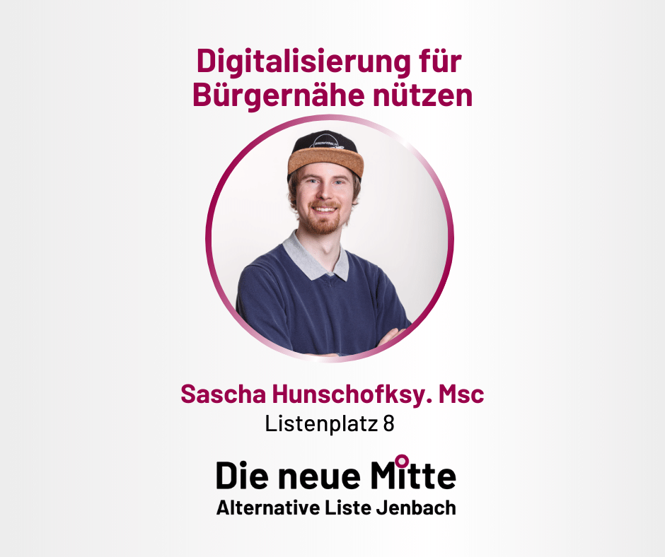 Digitalisierung Sascha